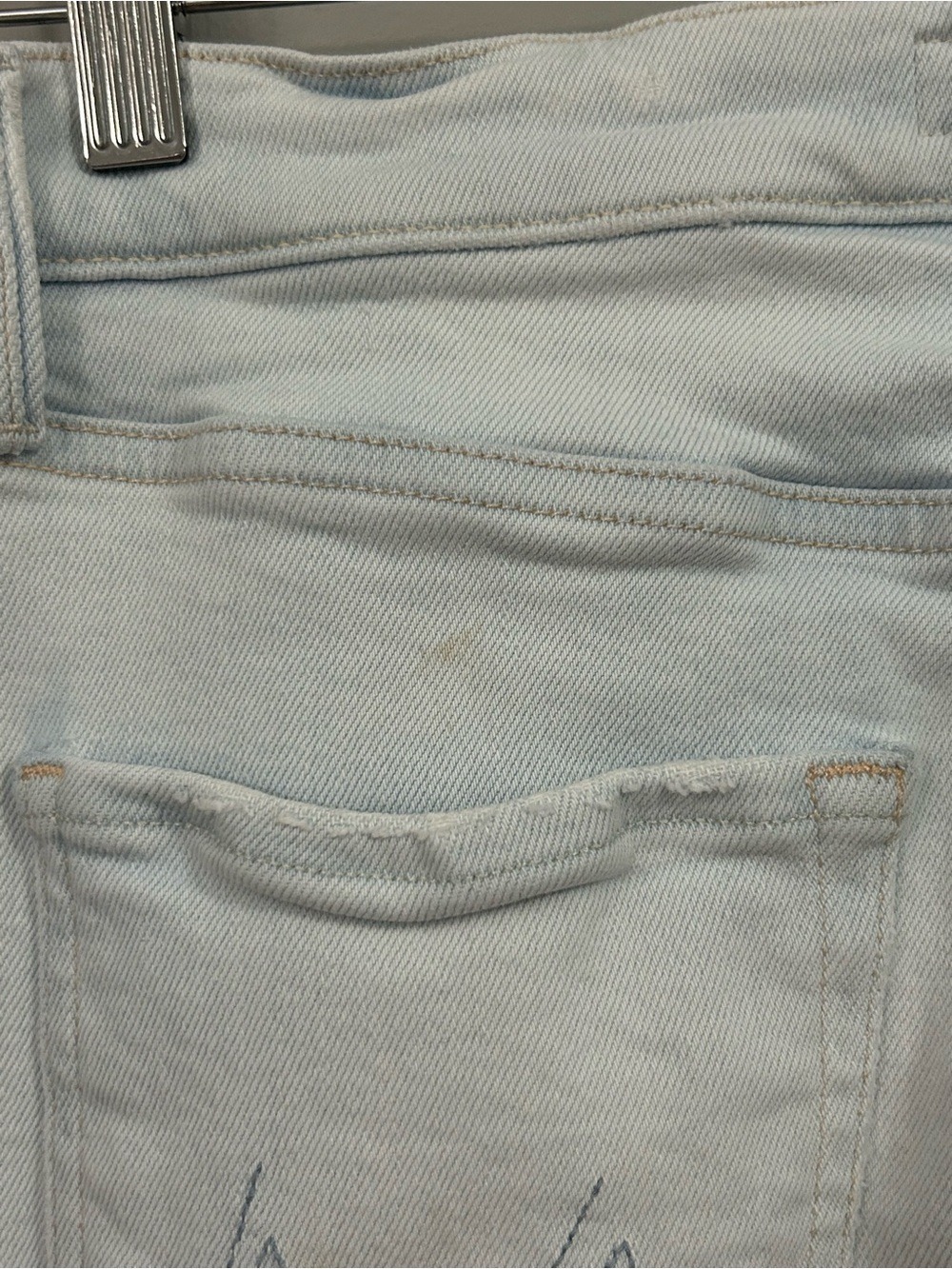 MOTHER The Pixie Tomcat Ankle High-Rise Straight Jeans in Pina Colada Paradise - Picture 8 of 14